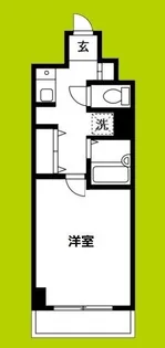 サムティ松屋町【8階】の間取り