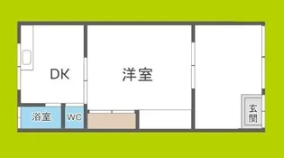 長舟マンション【3階】の間取り