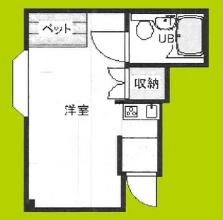 パレス丸岡【3階】の間取り