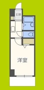 ノルデンハイム淡路【2階】の間取り