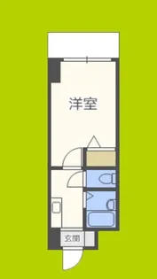 ノルデンハイム淡路【7階】の間取り