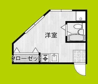 富士マンション【3階】の間取り
