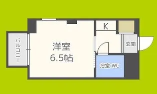 シャンテジョイフル【6階】の間取り