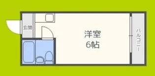 エムロード赤川【3階】の間取り