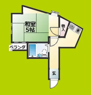 新宿津石ビル【3階】の間取り