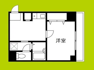 クレセール阿波座【2階】の間取り