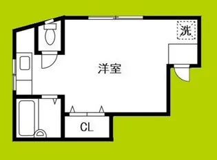 筆ヶ崎マンション【2階】の間取り