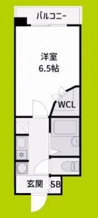 アロンディール区役所前【7階】の間取り