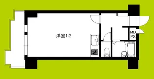 朝日プラザ高津III【3階】の間取り