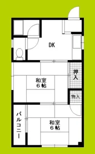 シャトルハリマ【4階】の間取り
