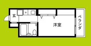 アムール野中II【1階】の間取り