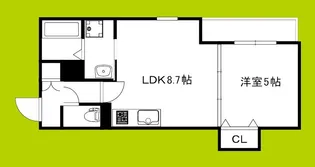 セレニティ豊川A棟【3階】の間取り