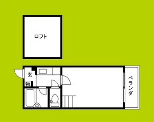 カーサ東住吉5【5階】の間取り