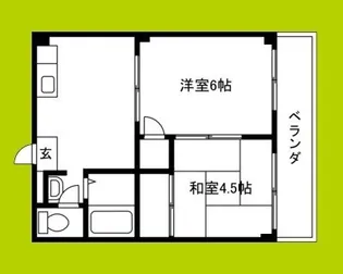 グランドハイム【4階】の間取り