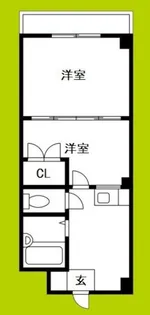 キッポー平野加美【1階】の間取り