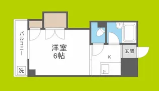 FM Nakazaki I【8階】の間取り