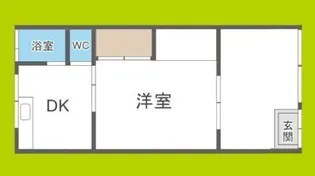 長舟マンション【3階】の間取り