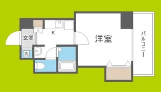 M’プラザ住吉公園壱番館【2階】の間取り