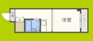 マンション大和【2階】の間取り
