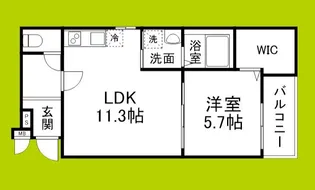 ST スクエア 徳庵【1階】の間取り