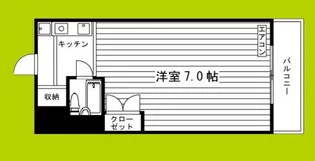 メーベルハイツB【4階】の間取り