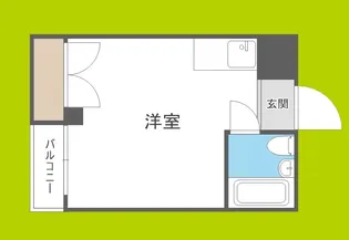 ロフティ淡路I【2階】の間取り