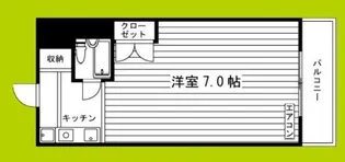 メーベルハイツB【4階】の間取り