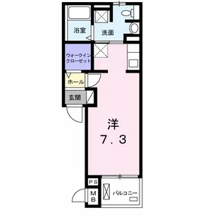 グラディート【2階】の間取り