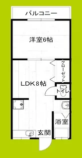沢之町駅前ビルマンション【2階】の間取り