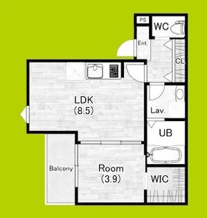 (仮称)ジーメゾン岸和田クレリア【3階】の間取り