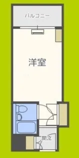 カルムイン西長堀【10階】の間取り