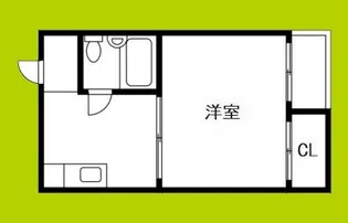 シティコーポアビコ【2階】の間取り