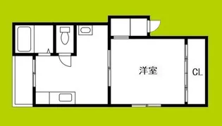 平和相互ビル北堀江【3階】の間取り