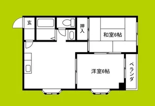 エスポワール豊【3階】の間取り