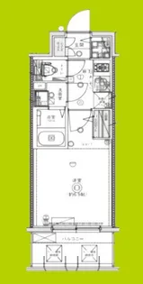 CREST TAPP 庄内【5階】の間取り