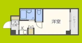 エクセル高殿【4階】の間取り