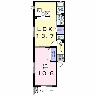 セレンディピティ・ちゅらヴィラ【1階】の間取り