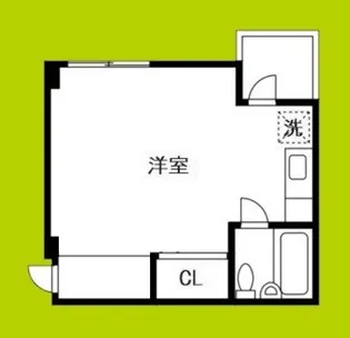 流町マンション【3階】の間取り