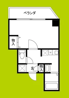 エイチ・ツー・オー今福【5階】の間取り