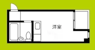 RIZEONE東住吉II【2階】の間取り