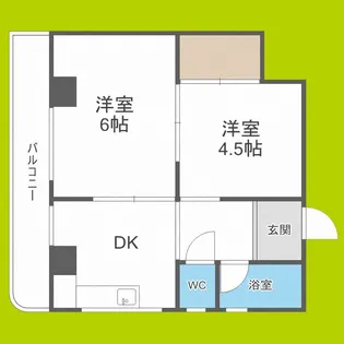 サンヒルズ【2階】の間取り