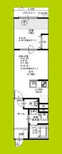 EIJU牧野駅前A【2階】の間取り