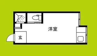 川辺ビル【1階】の間取り