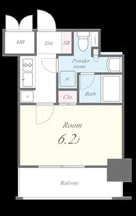 セイワパレス大今里【3階】の間取り