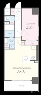 ディアコートオリヴィエ【2階】の間取り