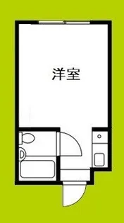 マンションアイリス【5階】の間取り