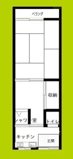 千本北文化【1階】の間取り