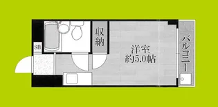 プレアール遠里小野II【2階】の間取り