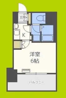 エステムプラザ梅田EAST【2階】の間取り