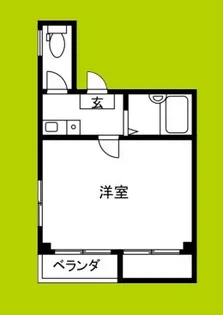 オレンジハイツ【3階】の間取り